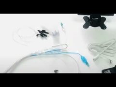 PVC Tek kullanımlık Görsel Kelepçelenmiş Miniatür Kamera ile Güçlendirilmiş Emme Endotracheal Tüp