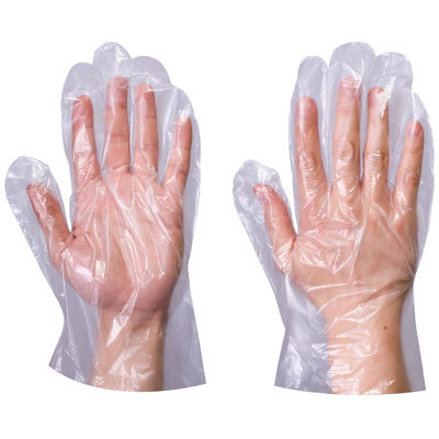 İyi fiyat Plastik Polyethene HDPE PE Hastane ve Ev Kullanımı için Açık Tek seferlik Eldivenler çevrimiçi