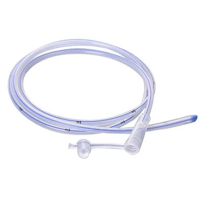 satın al 100% Tıbbi Kaliteli Silikon Gastrik Tüp, Mavi Radyopak Çizgi ve Güvenli Nasogastrik Beslenme için Yuvarlak Kapalı Ucu çevrimiçi üretim