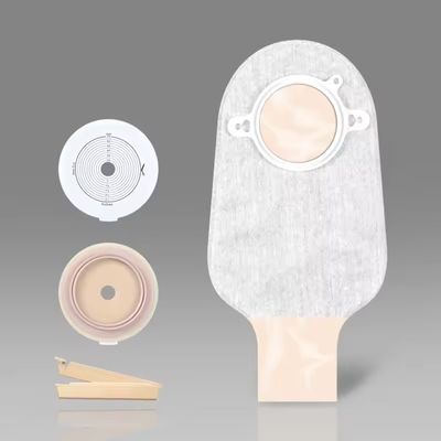 İyi fiyat Ostomi Torbası 2 Parça Kolostomi Tipli Tekrar Kullanılabilir Ostomi Torbası 60mm Stoma Torbası Kolostomi çevrimiçi