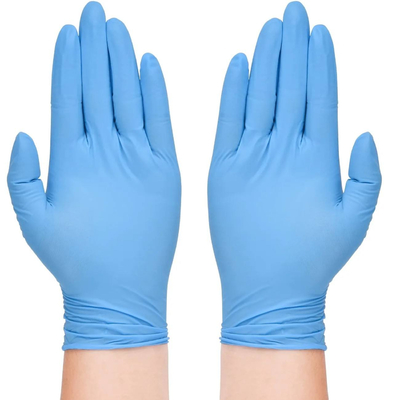 İyi fiyat Examination Powder Free Xl Nitrile Disposable Gloves Blue çevrimiçi