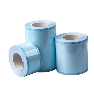 satın al Çift İşlem Göstergeli ve Üçlü Mühür Teknolojili Tıbbi Sterilizasyon Düz Rulo - Güvenli Steril Paketleme İçin Rulo Başına 200 Metre çevrimiçi üretim