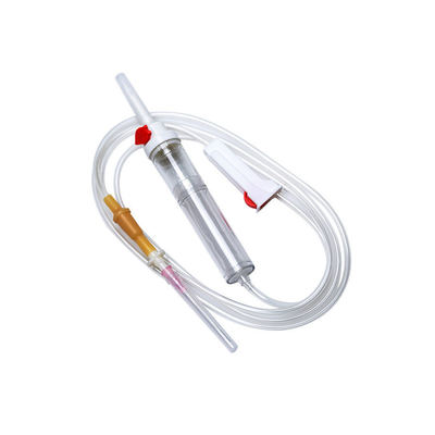 satın al Universal Disposable Blood Transfusion Set – Compatible with Blood Bags for Efficient Blood Flow çevrimiçi üretim