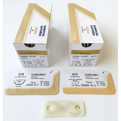 satın al Emlenebilir Catgut dikiş - Yara kapanması için biyolojik olarak parçalanabilir yüksek dayanıklı cerrahi dikiş çevrimiçi üretim