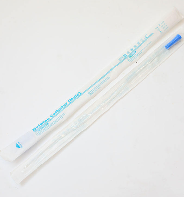 satın almak Tek kullanımlık tıbbi idrar kateteri 40cm PVC Nelaton Kateteri çevrimiçi üretim