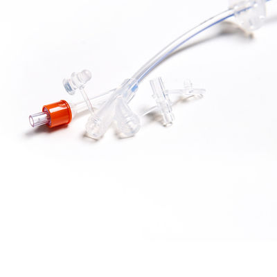 İyi fiyat Hastane İçin Tek Kullanımlık Fr12-Fr24 Pürüzsüz Yumuşak Tıbbi Sınıf Silikon Gastrostomi Tüp Kiti çevrimiçi