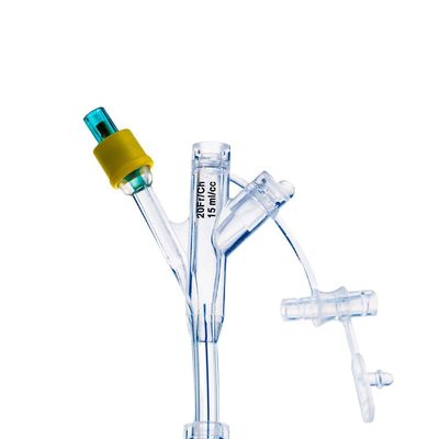 İyi fiyat %100 Silikon 20Fr Gastrostomi Besleme Tüpü Kolay Stoma Derinliği Ölçümü çevrimiçi