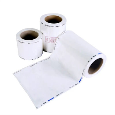 İyi fiyat 200mm*100mm Tyvek 2FS/1059B/1073B tıbbi steril tyvek torbaları plazma sterilizasyonu için rulolar çevrimiçi