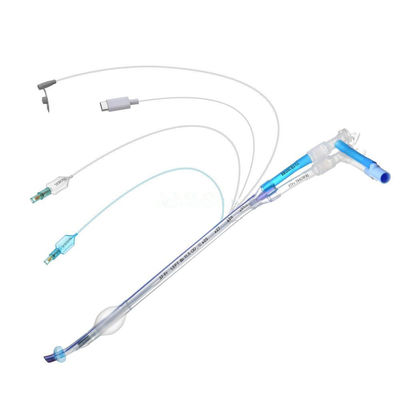 İyi fiyat Yumuşak PVC Görsel Çift Lumen Et Endotracheal Tüp Cerrahi Anestezi için çevrimiçi