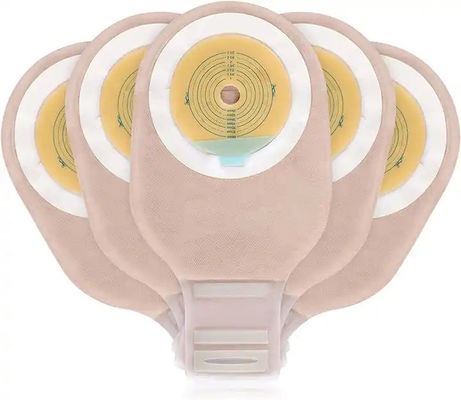 İyi fiyat Kolostomi Çantaları Ileostomi Stoma Bakımı için Kapalı Bir Parça Kanalmalı Ostomi Çantası çevrimiçi