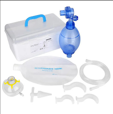 İyi fiyat PVC acil durum el dirilme çantası Valve Maskesi BVM ve Ambu çantası Pozitif basınç havalandırması çevrimiçi