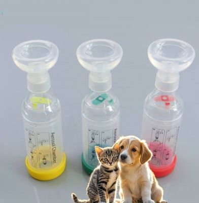 İyi fiyat Sıcak Satış Evcil Hayvan Aerosol Odası İnhaler Ara Parçası Astım Kedi Aerosol Odası Köpekler ve Kediler için | Veteriner İnhalasyon Ara Parçası çevrimiçi