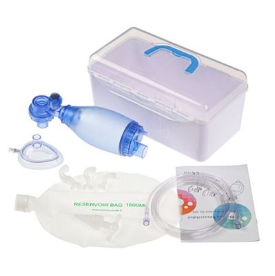 İyi fiyat Veteriner Tek Kullanımlık PVC Manuel Resüsitatör – Maske, Oksijen Tüpü, Hava Yolu Kiti (S/M/L Boyutları) ile Tek Kullanımlık Ambu Balon Seti çevrimiçi