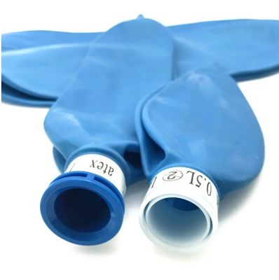 İyi fiyat Veteriner Anestezi Nefes Alıcı Torbası ️ Latekssiz Mavi Nefes Alıcı Torbası 0.5L-5L, Hayvan Havalandırması için 22mm Standart Bağlantısı çevrimiçi