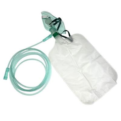 İyi fiyat Medical-Grade Non-Reusable Breathing Oxygen-Storing Mask One-Way Valve, High-Concentration Oxygen Therapy çevrimiçi