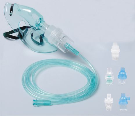 İyi fiyat Medical Grade PVC Nebulizer Mask with 360° Swivel Connector and Soft Seal for Comfortable Aerosol Therapy çevrimiçi