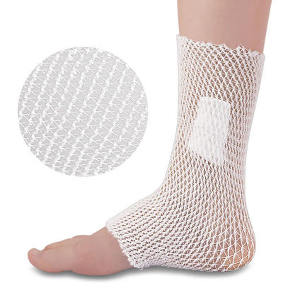 İyi fiyat Flexible Breathable Compression Elastic Net Tubular Bandage for Wound Care and Dressing çevrimiçi