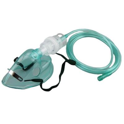 İyi fiyat Etkili solunum tedavisi için tıbbi sınıflı Nebulizer Oksijen Maskesi, sızıntı geçirmez mühür ve entegre Nebulizer Kâsesi çevrimiçi