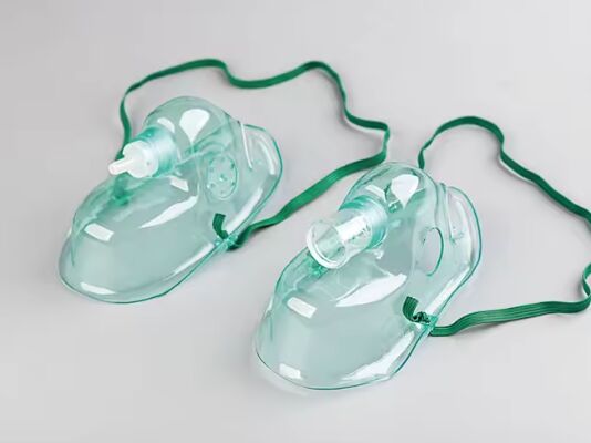 İyi fiyat Etkili solunum tedavisi için tıbbi dereceli oksijen maskesi ve sızdırmaz nebulizör maskesi ve 6cc/8cc bardak çevrimiçi