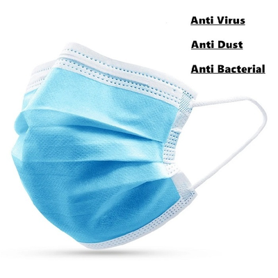 İyi fiyat Non Woven Mask 3Katmanlı Yüz Maskesi Tıbbi Özelleştirilmiş Logo Cerrahi Tek Kullanımlık Tıbbi Tek Kullanımlık Yüz Maskesi Çevrimiçi