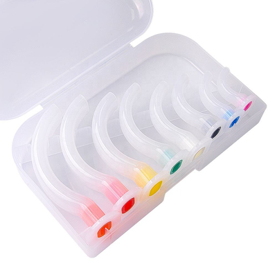 İyi fiyat 40-120cm Standart 8 Boyutlar Guedel Havalandırma Tam Set Çocuklar ve Yetişkinler için Düzenlenebilir Tek Kullanımlı Guedel Havalandırma Çevrimiçi