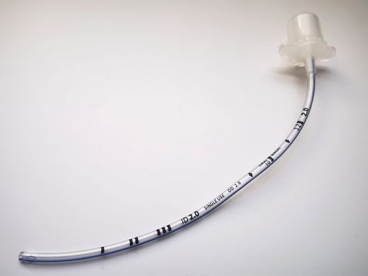 İyi fiyat Kelepçesiz 2.0mm Nazal Endotrakeal Tüp Solunum Rae Trakeal Tüpü çevrimiçi