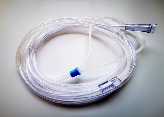 İyi fiyat Eğimli Burun Kanülü 2m Yıldız Lumen Tüpleme Solunum Tıbbı Dip Kalıplı Burun Kanülleri çevrimiçi